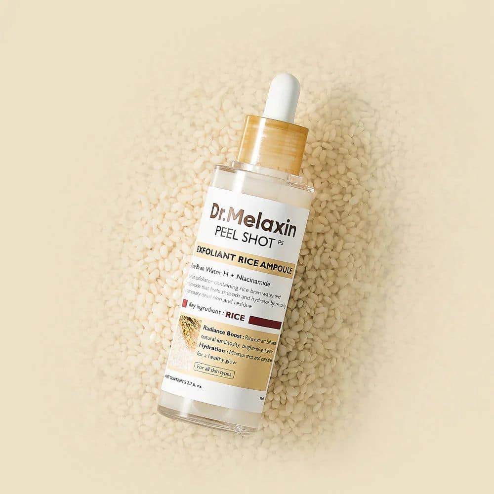 Dr.Melaxin Peel Shot Exfoliant White Rice Ampoule