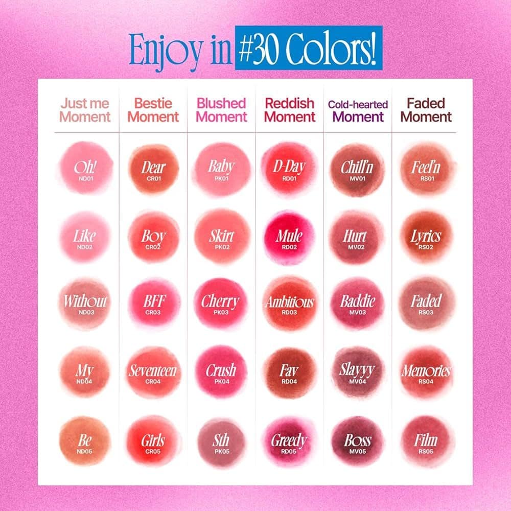 Fwee Keyring Lip Cheek Blurry Pudding Pot sa priveskom