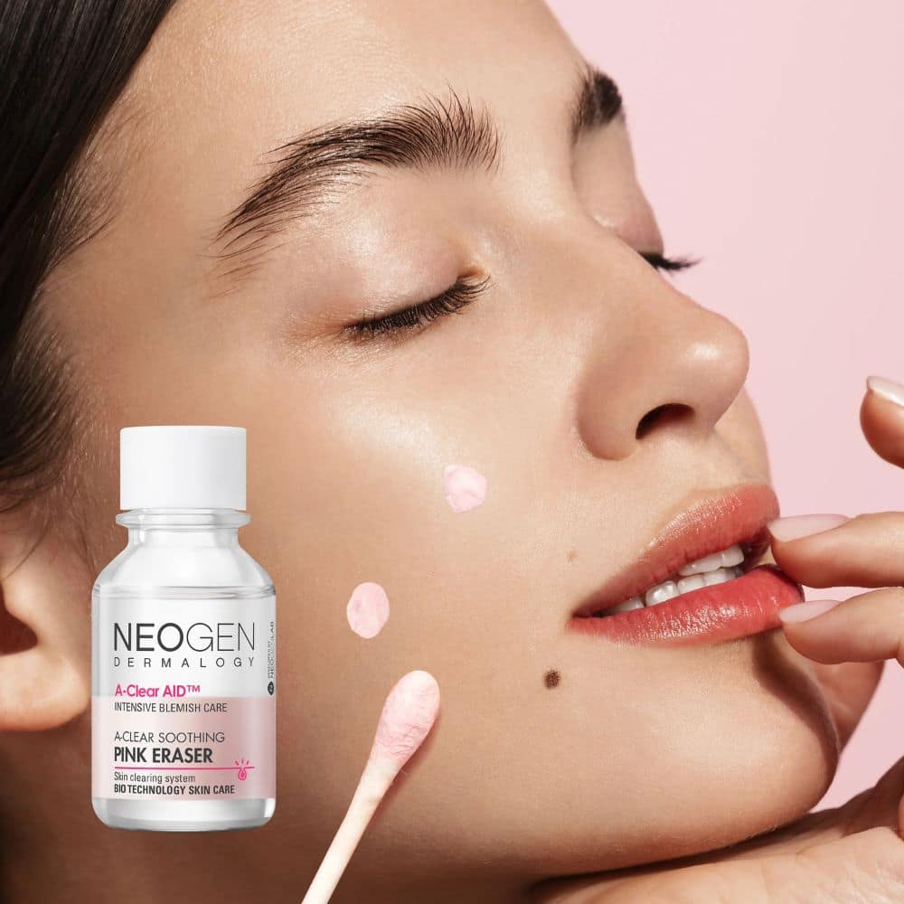 Neogen A-Clear Soothing Pink Eraser & Clear Spot Patch Set