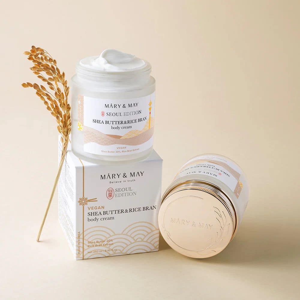 Mary & May Shea Butter & Rice Bran Body Cream (4)