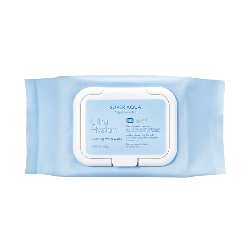 Missha Super Aqua Ultra Hyalron Cleansing Water Wipes