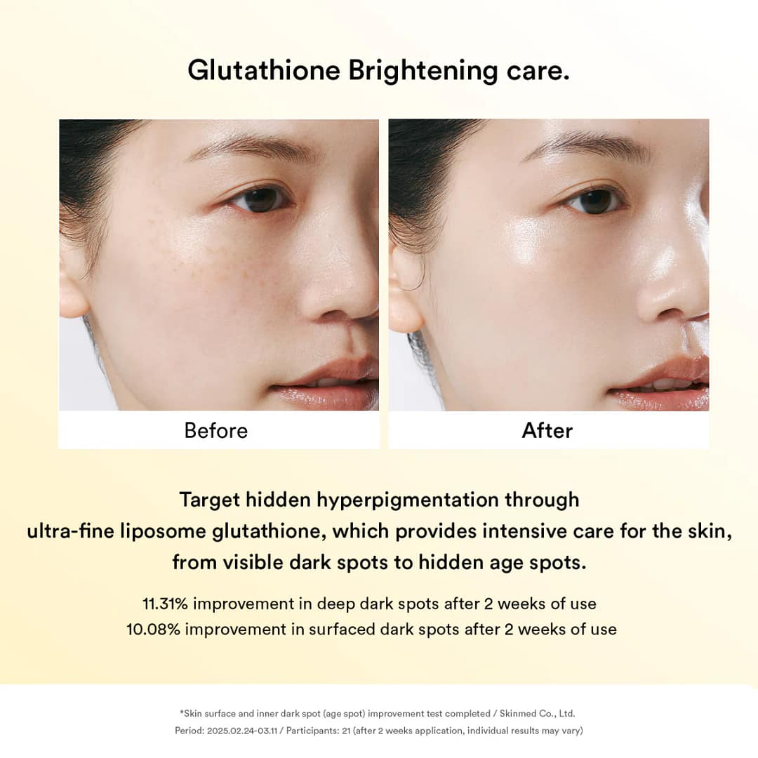 Abib Glow collagen mask Glutathiosome film