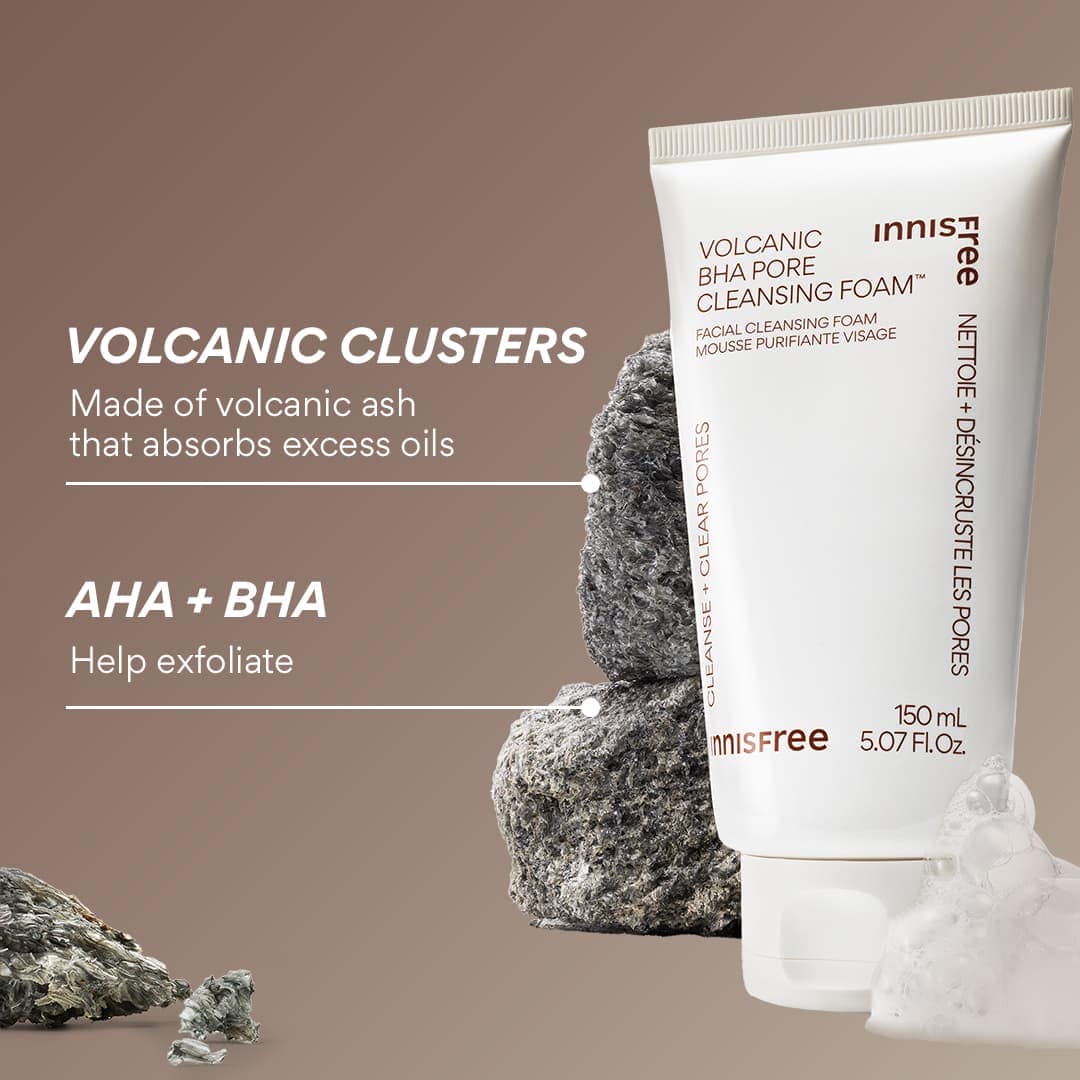 Innisfree Volcanic BHA Pore Cleansing Foam