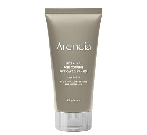 Arencia Rice + LHA Pore Control Rice Cake Cleanser