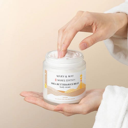Mary & May Shea Butter & Rice Bran Body Cream