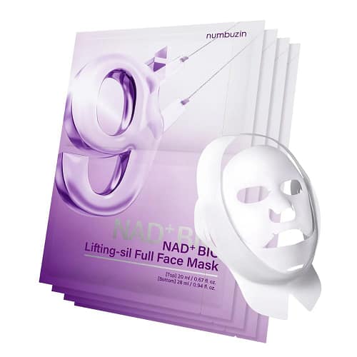 Numbuzin No.9 NAD Bio Lifting Full Cover Facial Mask