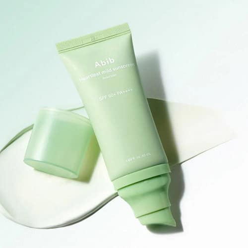 Abib Heartleaf Mild Sunscreen Relief Tube