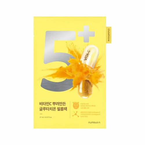 Numbuzin No.5+ Vitamin Spotlight Sheet Mask