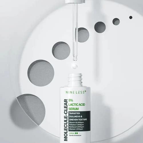Nine Less Molecule-Clear 5% Lactic Acid Serum