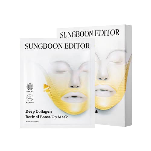 SUNGBOON EDITOR Deep Collagen Retinol Tension Boost Up Mask