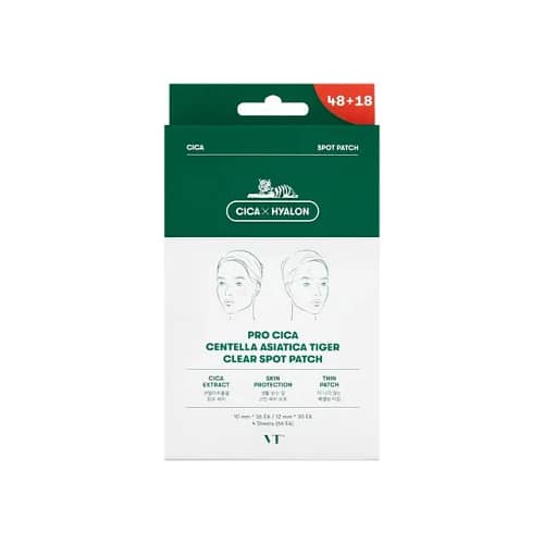 VT Cosmetics Pro Cica Centella Asiatica Tiger Clear Spot Patch Set