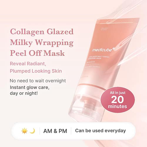 Medicube Collagen Milk Toning Wrapping Mask 2