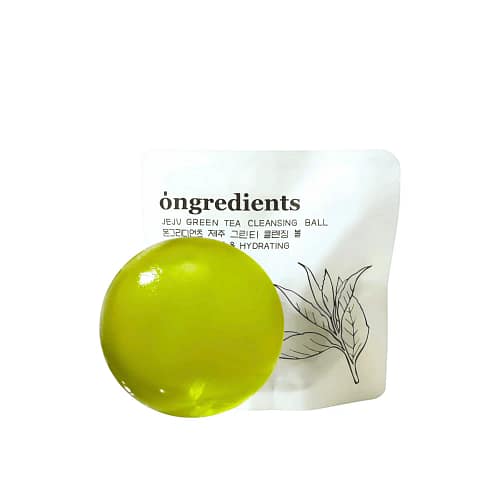 Ongredients Jeju Green Tea Cleansing Ball