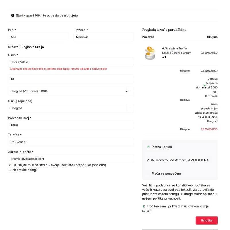 korak4 KAKO PORUČITI