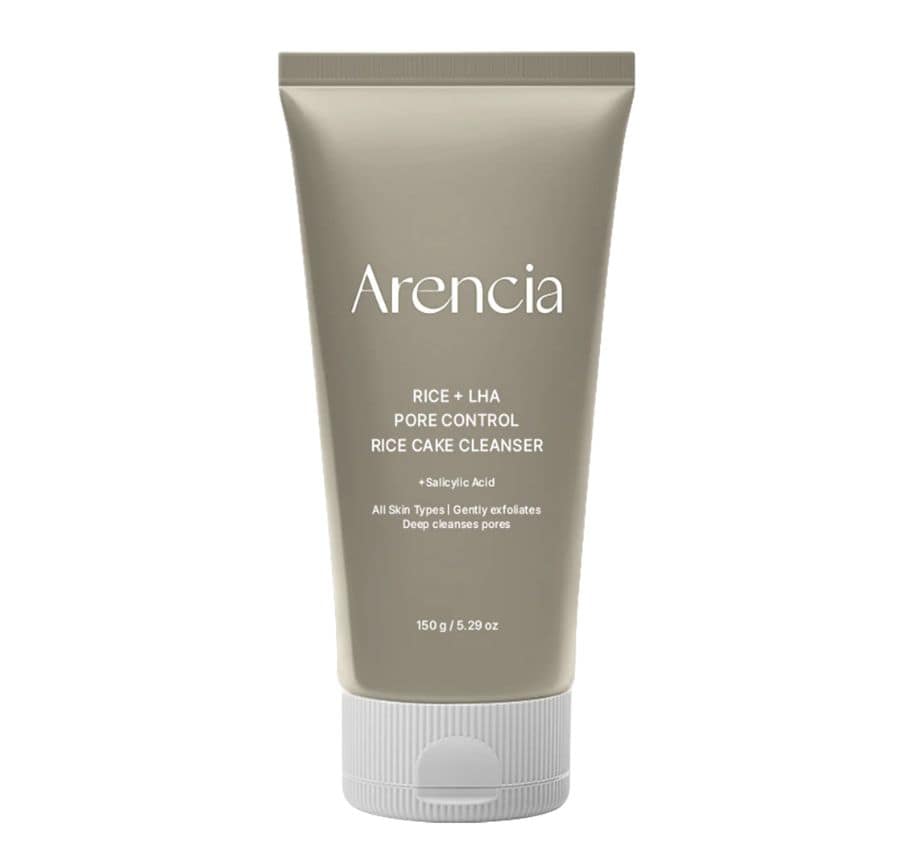 Arencia Rice + LHA Pore Control Rice Cake Cleanser