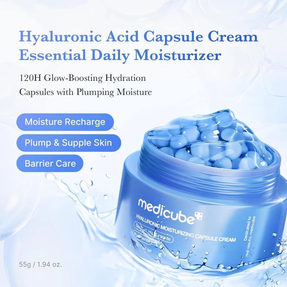 Medicube Hyaluronic Moisturizing Capsule Cream 4
