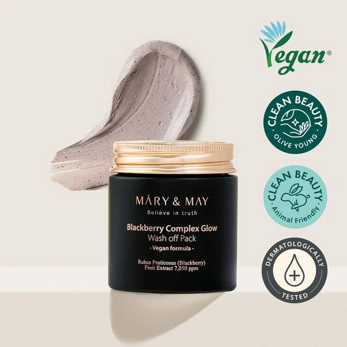 Mary&May Blackberry Glow Wash Off Pack