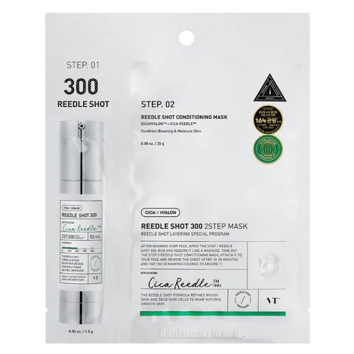 VT Cosmetics Reedle Shot 300 2-Step Mask