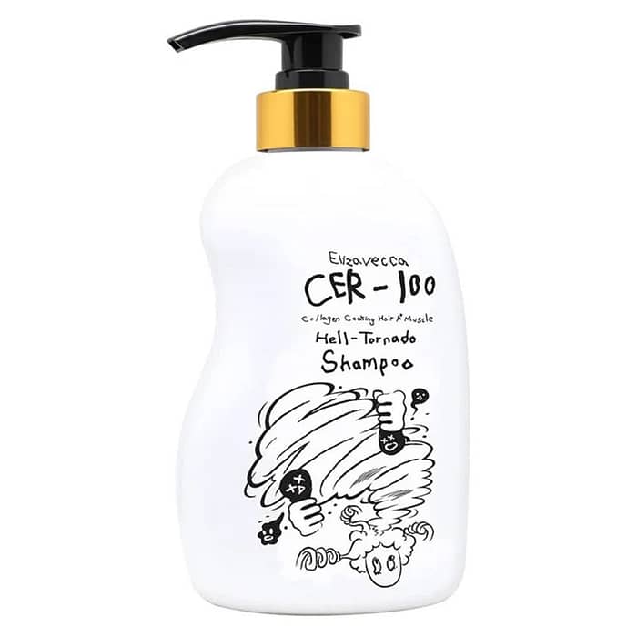 Elizavecca CER-100 Collagen Coating Hair A+Muscle Hell-Tornado Shampoo