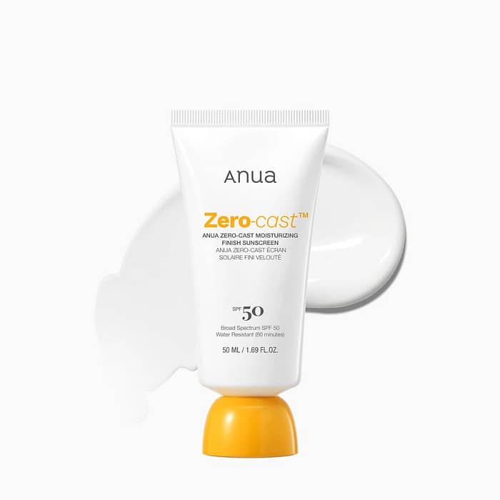 Anua Zero Cast Moisturizing Finish Sunscreen