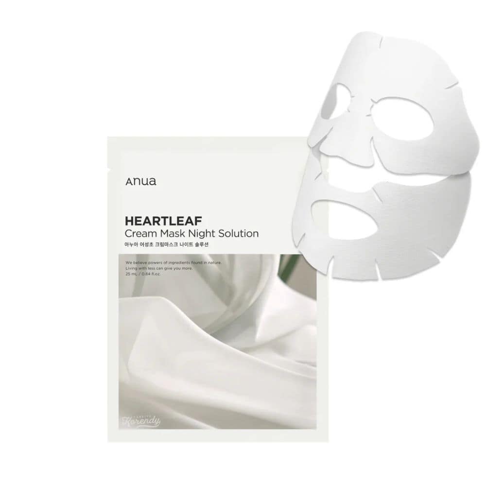 Anua Heartleaf Cream Mask Night Solution