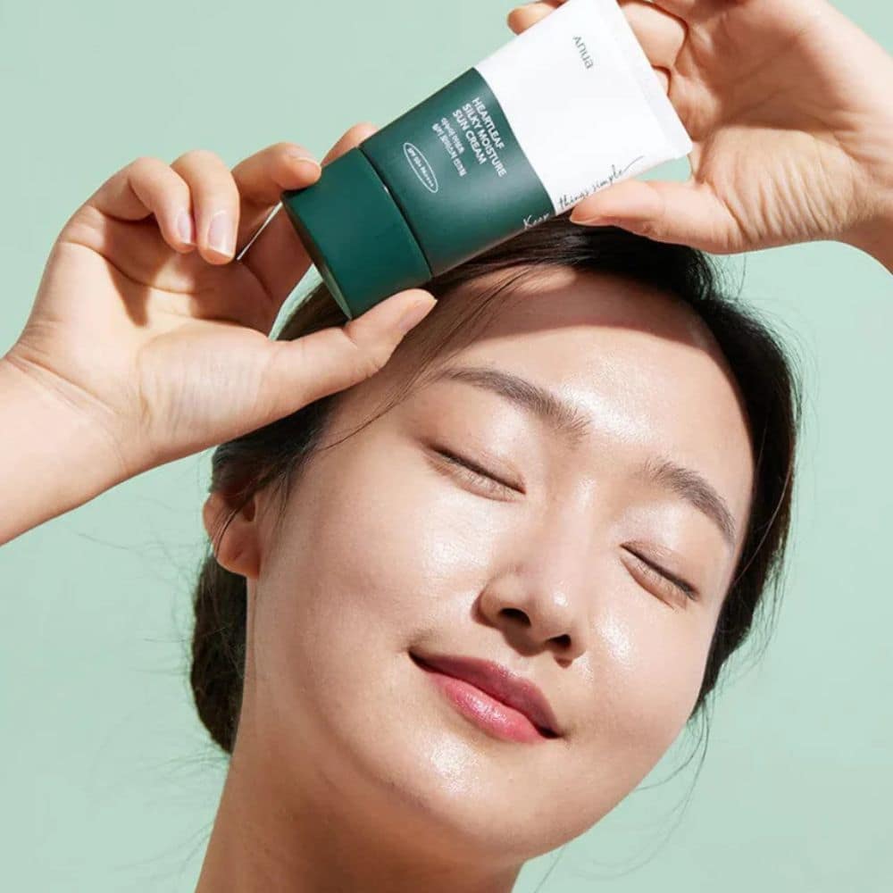 Anua Heartleaf Silky Moisture Sun Cream