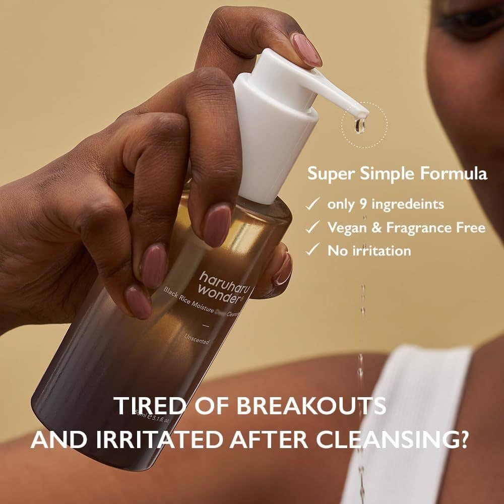 HaruHaru Wonder Black Rice Moisture Deep Cleansing Oil