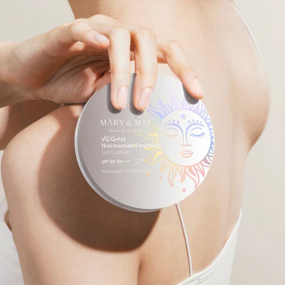 Mary & May Vegan Niacinamide Panthenol Sun Cushion