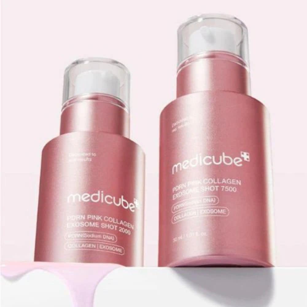 Medicube PDRN Pink Collagen Exosome Shot Serum 7500