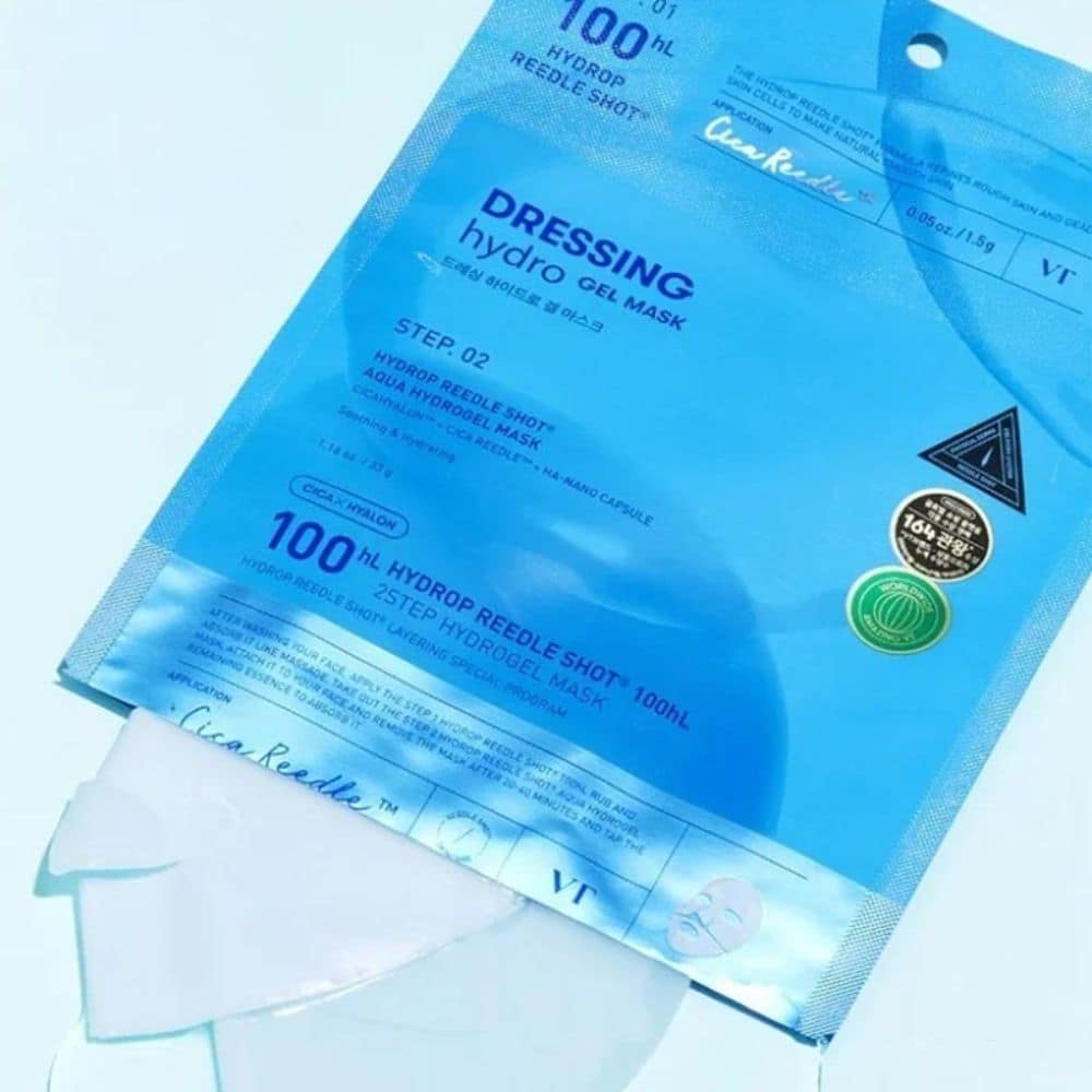 VT Cosmetics Hydro Reeedle Shot 2 Step Hydrogel Mask - Slika 2