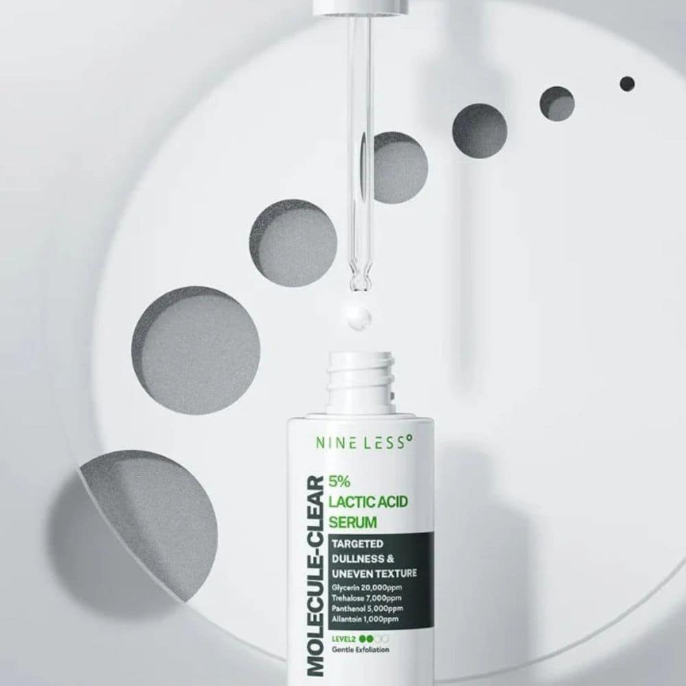 Nine Less Molecule-Clear 5% Lactic Acid Serum