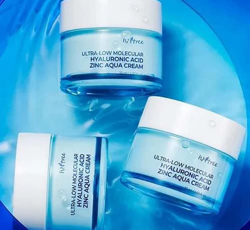 IsNtree Ultra-Low Molecular Hyaluronic Acid Zinc Aqua Cream