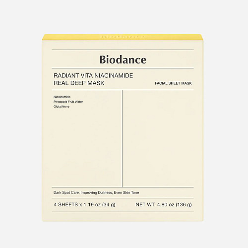 Biodance Radiant Vita Niacinamide Real Deep Mask