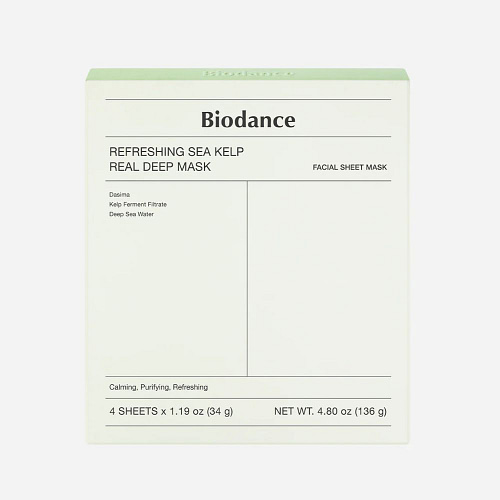 Biodance Refreshing Sea Kelp Real Deep Mask