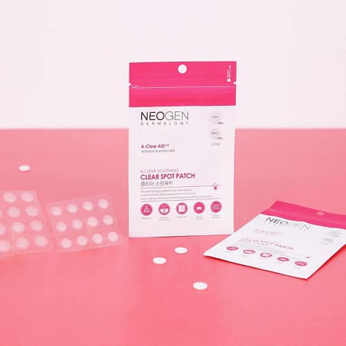 Neogen A-Clear Soothing Pink Eraser & Clear Spot Patch Set
