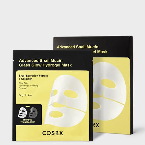 COSRX Advanced Snail Mucin Glass Glow Hydrogel Mask