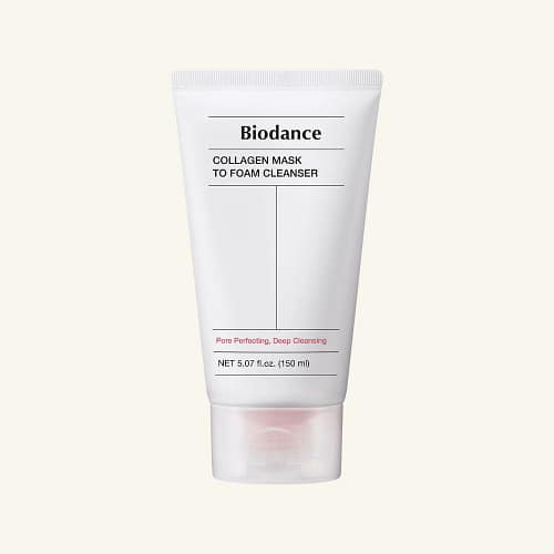 Biodance Collagen Mask To Foam Cleanser