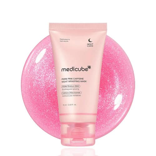 Medicube PDRN Pink Caffeine Overnight Wrapping Mask