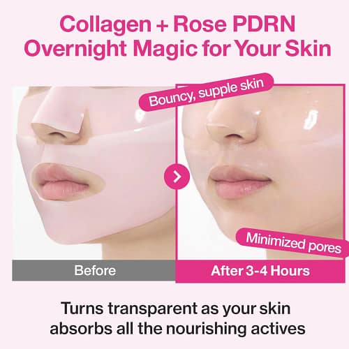 Numbuzin No.2 Rose PDRN Overnight Collagen Mask