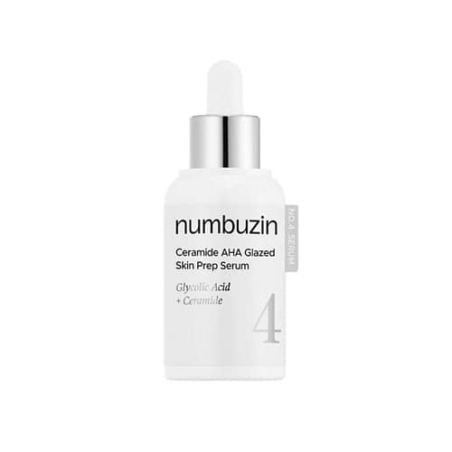 Numbuzin No.4 Ceramide AHA Glazed Skin Prep Serum