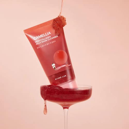 Round Lab Camellia Deep Collagen Jelly Mask Cleanser 1