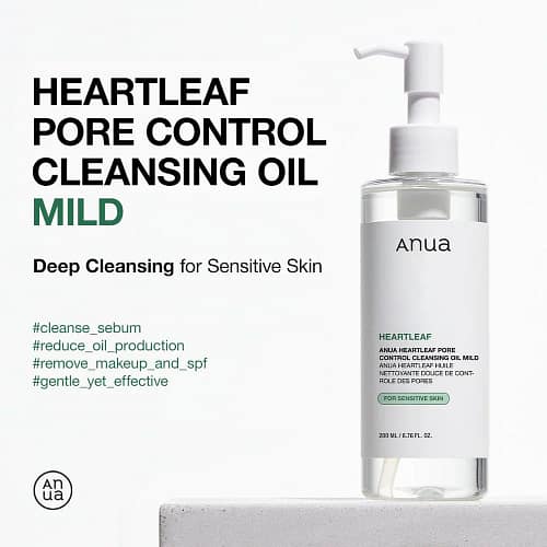 Anua Heartleaf Pore Control Cleansing Oil Mild