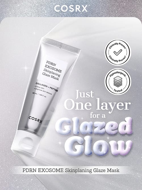Cosrx PDRN EXOSOME Skinplaning Glaze Mask 1