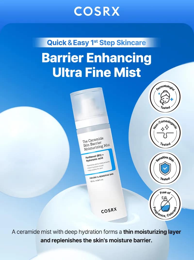 Cosrx The Ceramide Skin Barrier Moisturizing Mist 2