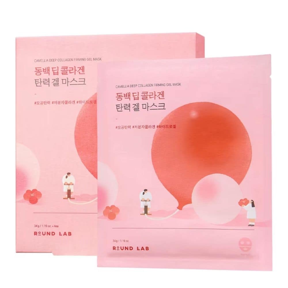 ROUND LAB Camellia Deep Collagen Firming Gel Mask
