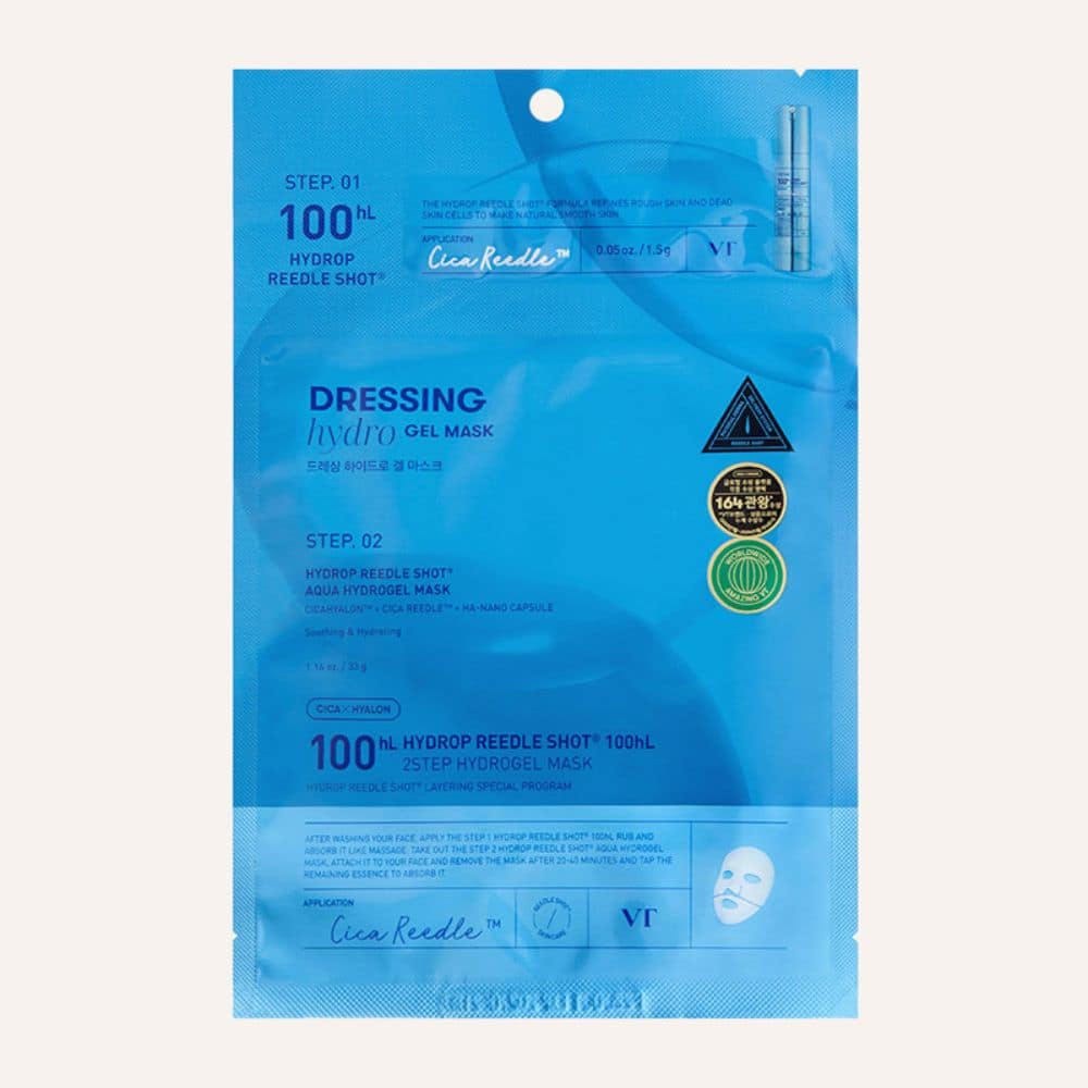 VT Cosmetics Hydro Reeedle Shot 2 Step Hydrogel Mask