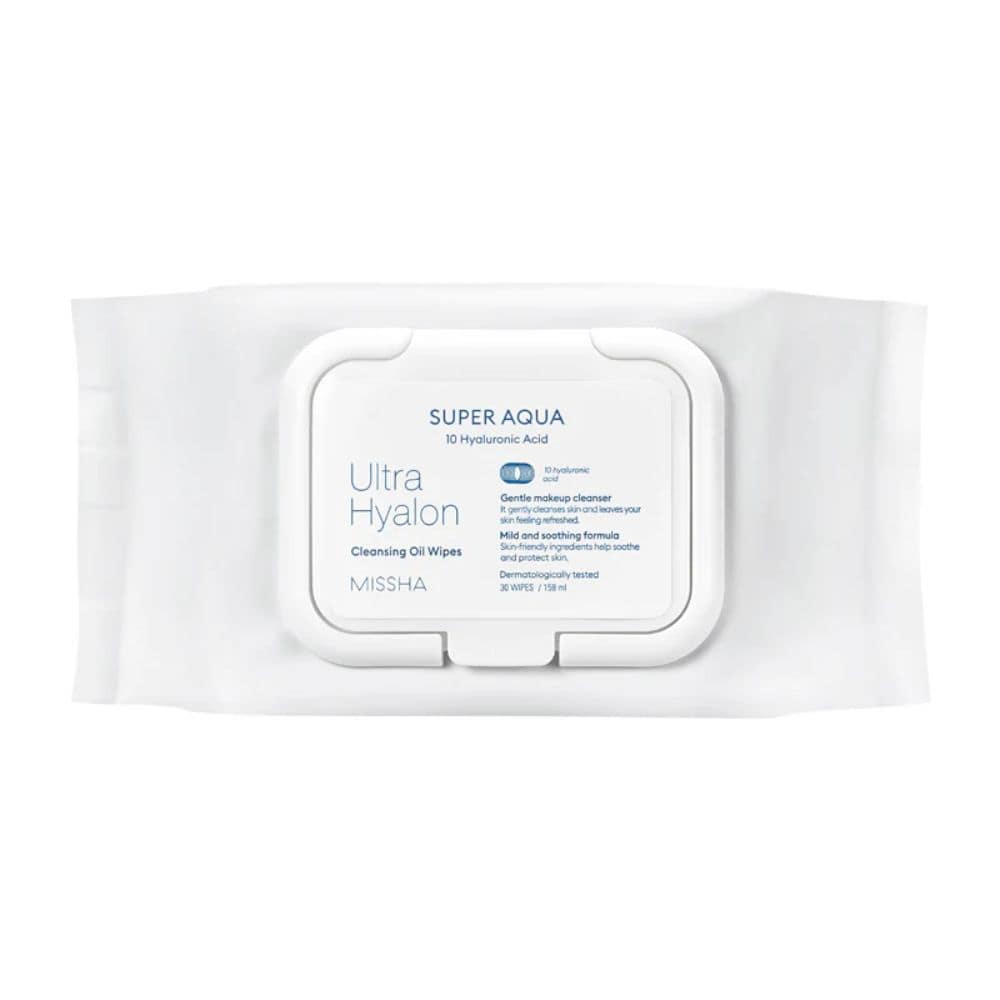 Missha Super Aqua Ultra Hyalron Cleansing Oil Wipes