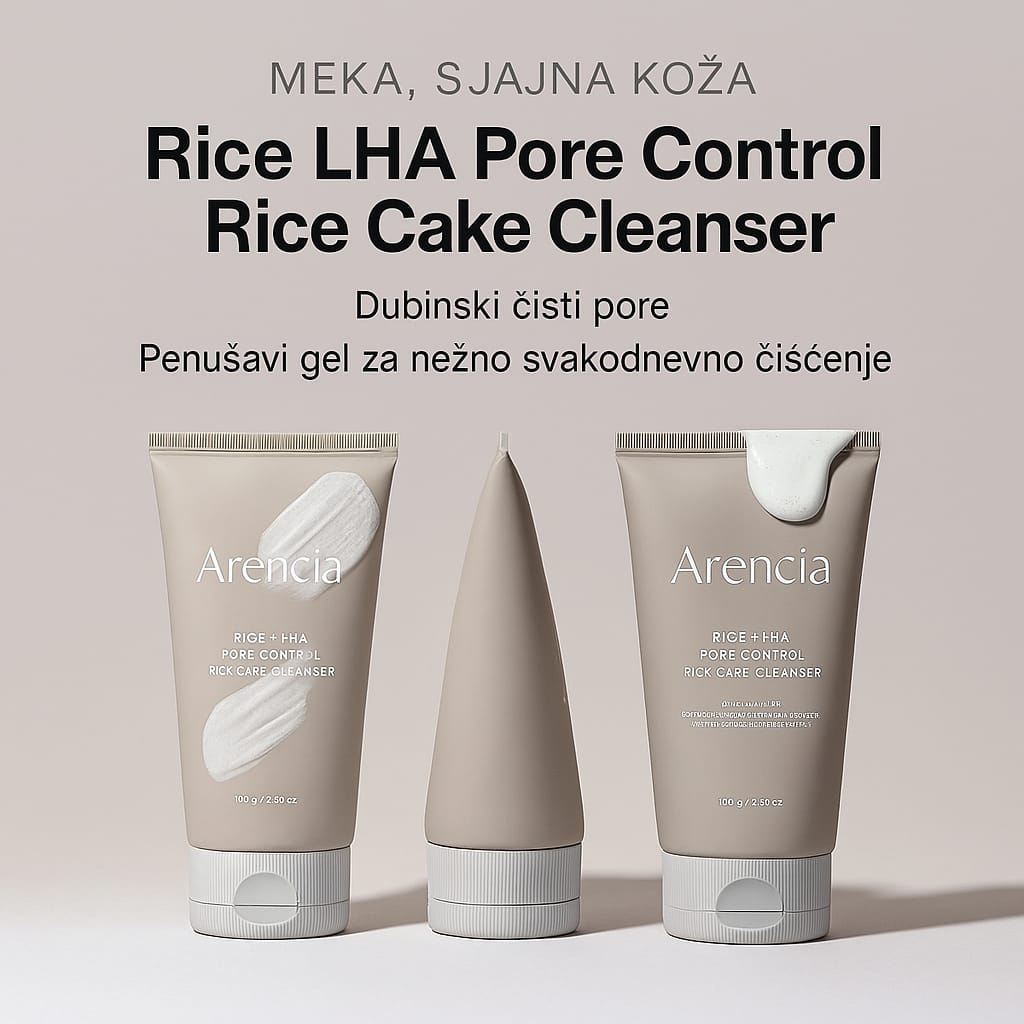 Arencia Rice LHA Pore Control Rice Cake Cleanser - Slika 3