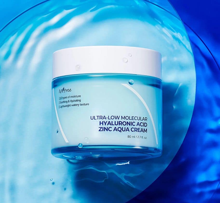 IsNtree Ultra-Low Molecular Hyaluronic Acid Zinc Aqua Cream