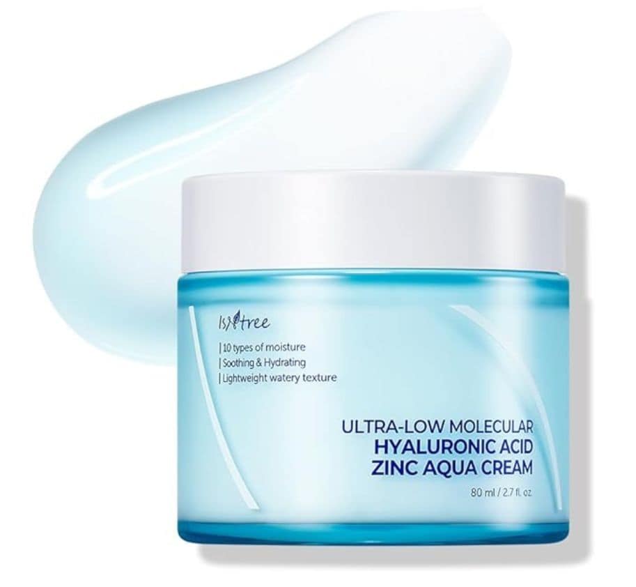 IsNtree Ultra-Low Molecular Hyaluronic Acid Zinc Aqua Cream
